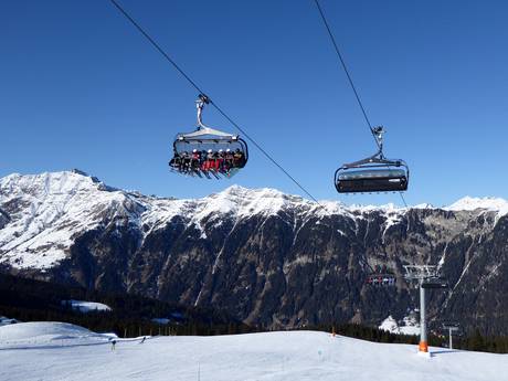 Italienische Alpen: beste Skilifte – Lifte/Bahnen Ratschings-Jaufen/Kalcheralm