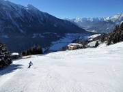 Abfahrt zur Acherkogel Sektion II