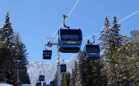 Skilifte Grödnertal – Lifte/Bahnen Gröden (Val Gardena)