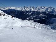 Piste an der Sesselbahn Lai Alv