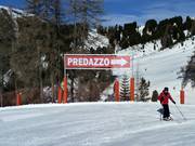 Schild Richtung Predazzo