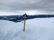 Pistenmarkierung im Voss Resort