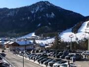 Blick auf St. Vigil in Enneberg