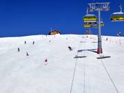 Oberer Teil der Lauberhorn-Weltcup Abfahrt
