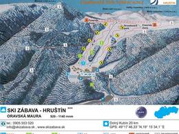 Skigebiet Zábava – Hruštín