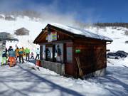 Gepflegter Kassenbereich am Törbeltallift