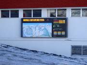 Informationstafel an der Talstation Diavolezza