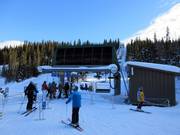 Jackrabbit - 4er Sesselbahn fix geklemmt