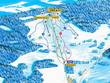 Pistenplan vom Skigebiet Luisino Údolí