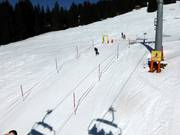 Geschwindigkeitsmessstrecke am Filzboden