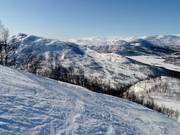 Blick vom Nos zum Hovdenuten