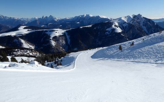 Pistenangebot Valsugana – Pistenangebot Lagorai/Passo Brocon – Castello Tesino