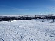 Start der leichten Piste Killybacken in Tandådalen
