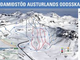 Skigebiet Oddsskarð