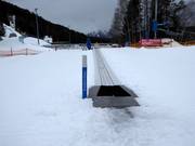 Förderband am Sportalmlift