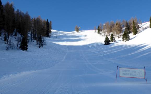 Skigebiete für Könner und Freeriding Valsugana – Könner, Freerider Lagorai/Passo Brocon – Castello Tesino