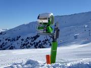 Leistungsfähige Beschneiung in der Wildkogel-Arena