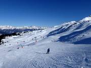 Leichte Piste an der Sesselbahn Enzian