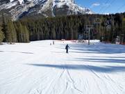Leichte Piste am Cascade Chair