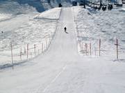Geschwindigkeitsmessstrecke an der Kuchlbahn in Schröcken