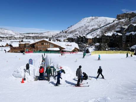 Skischul- und Übungsgelände an der Talstation