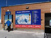 Informationstafel an der Kombibahn