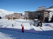 Übungshang in Les Menuires