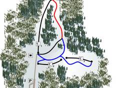 Pistenplan Antoni – Fridingen an der Donau