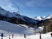 Kehrkopfbahn - 4er Sesselbahn fix geklemmt