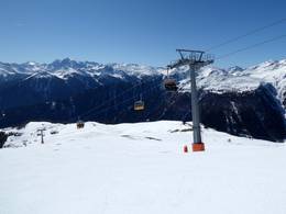 Skigebiet bei Schlinig (Slingia)