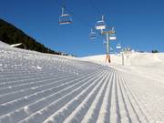 Perfekte Pistenpräparierung in Obereggen