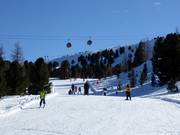 Leichte Piste an der 10er-Gondelbahn Riegleralm