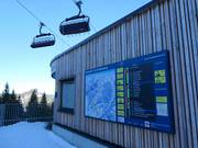 Informationstafel an der Bergstation