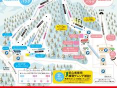 Pistenplan Saku Ski Garden Parada