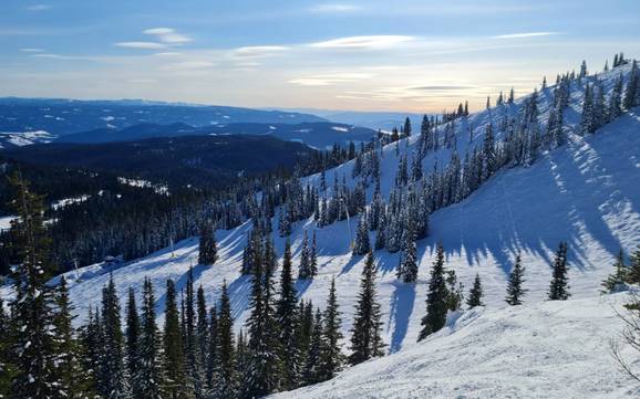 Höchste Talstation im North Okanagan Regional District – Skigebiet Silver Star