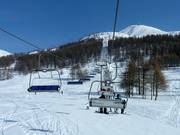 Garnel - 4er Sesselbahn fix geklemmt