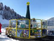 Schirmbar an der Planai West