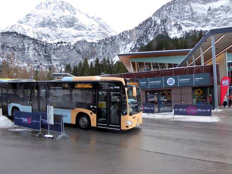 Wettersteingebirge und Mieminger Kette: Umweltfreundlichkeit der Skigebiete – Umweltfreundlichkeit Ehrwalder Alm – Ehrwald
