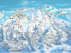 Pistenplan Anzère
