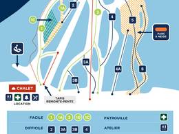 Skigebiet Mont Bellevue