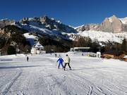 Skikurs bei Ciampedie