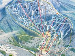 Pistenplan Santa Fé