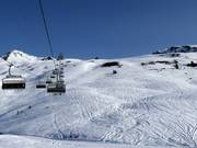 Freier Skiraum an der 6er-Sesselbahn
