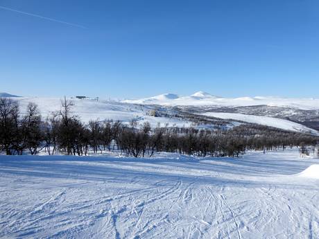 Funäsfjällen: Größe der Skigebiete – Größe Ramundberget