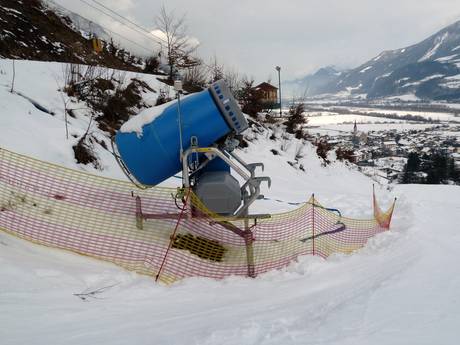 Schneesicherheit Silberregion Karwendel – Schneesicherheit Burglift – Stans