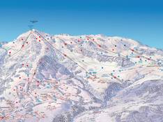 Pistenplan Bödele – Schwarzenberg