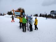 Bei Rückfragen stehen Info-Guides im Skigebiet zur Verfügung