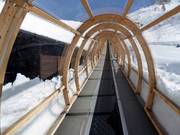 Überdachtes SunKid Förderband am Trübsee