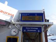 Informationen zu den Abfahrten der Zahnradbahnen in Grindelwald