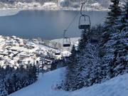 Ebenbergbahn - 2er Sesselbahn fix geklemmt